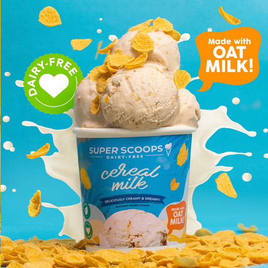 Super Scoops Cereal Milk Vegan Ice Cream pint
