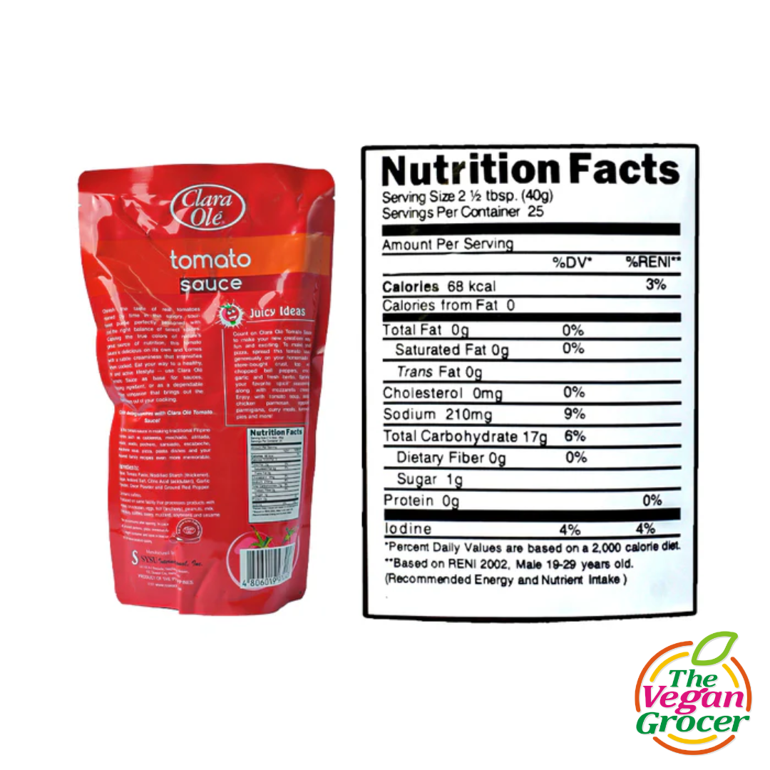 Clara Ole Tomato Sauce 1kg