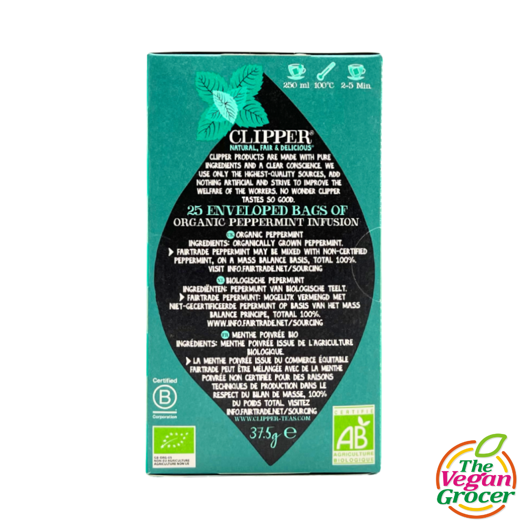 Clipper Organic Peppermint Tea Infusion 25 bags