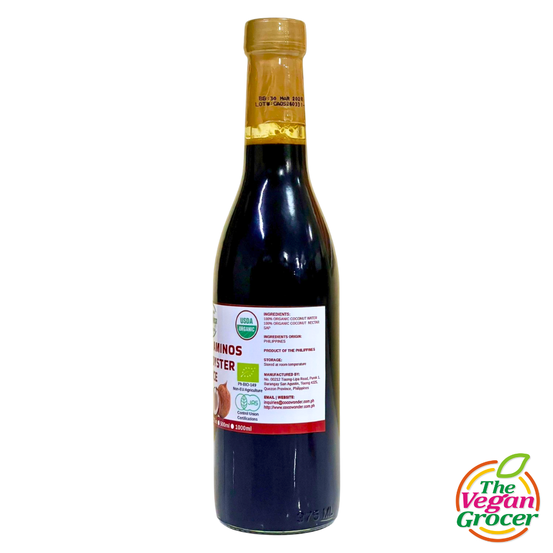 Cocowonder Organic Coconut Aminos Vegan-Oyster Sauce (gluten-free, soy-free)