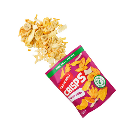 Cravewell Tropical Fruit Crips 50g