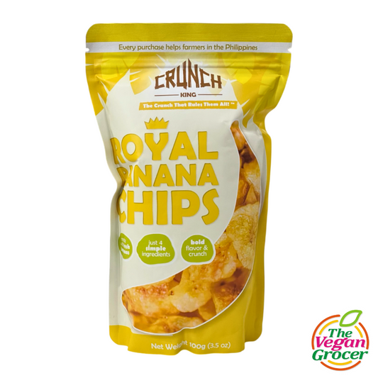 Crunch King Banana Chips 100g (gluten-free)