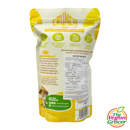 Crunch King Banana Chips 100g (gluten-free)