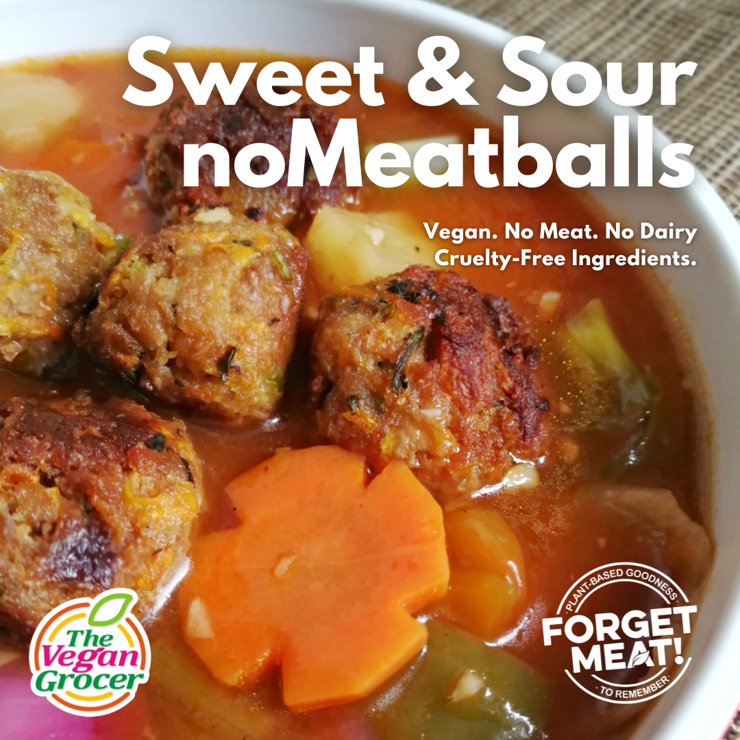 Forget Meat Vegan Sweet & Sour Meatballs 300g