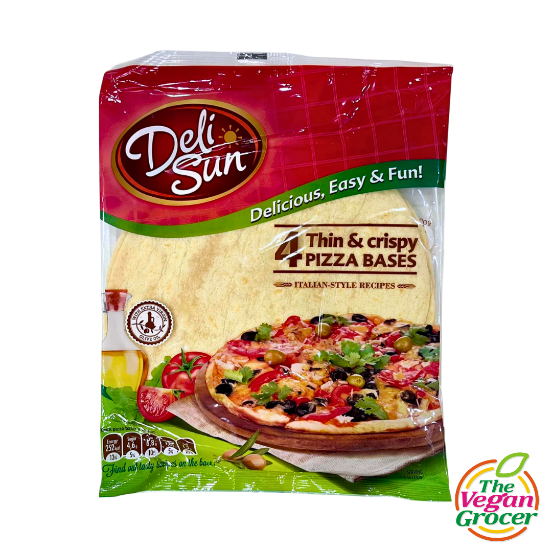 Deli Sun Thin & Crispy Pizza Bases 4s x 80g