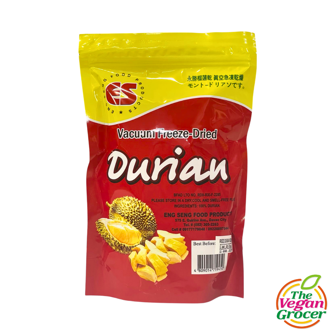ES Vacuum Freeze Dried Durian 100g (gluten-free, sugar-free)