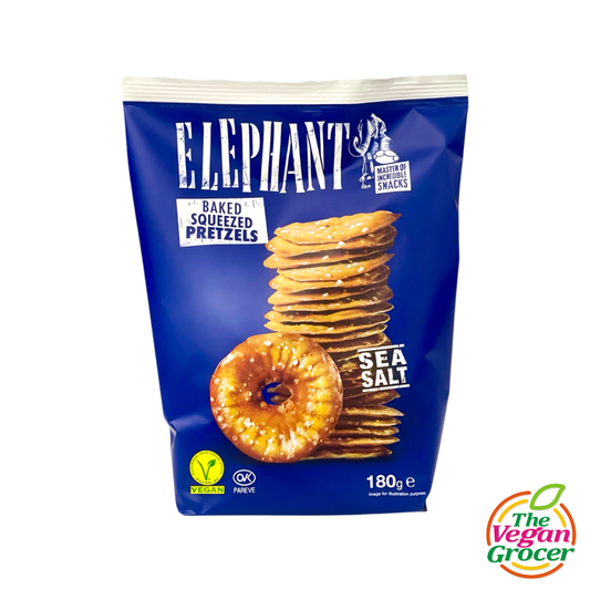 Elephant Flat Pretzels Sea Salt 180g
