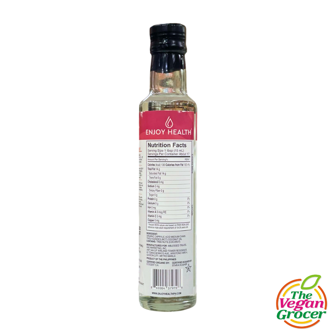 Enjoy Health C8 MCT Oil 250mL