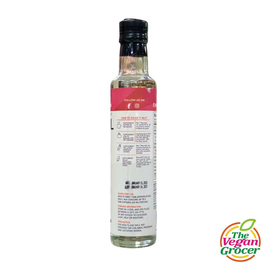 Enjoy Health C8 MCT Oil 250mL
