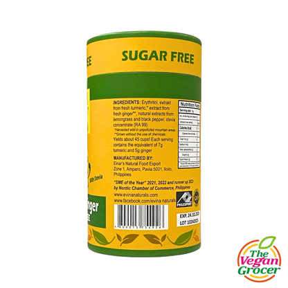 Evina Naturals Herbal Tea Powder Turmeric Ginger 225g (sugar-free)