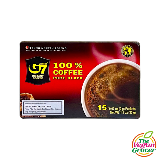 G7 100% Pure Black Instant Coffee 15s (sugar-free)