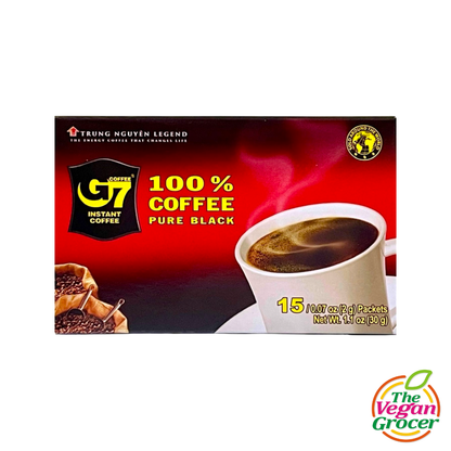 G7 100% Pure Black Instant Coffee 15s (sugar-free)