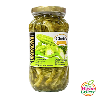 Gloria's All Natural Atchara Ampalaya 370g (gluten-free)