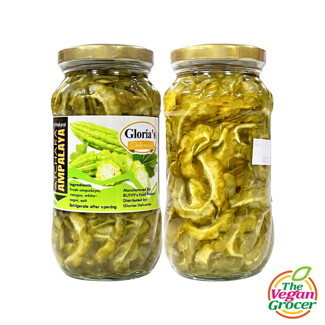 Gloria's All Natural Atchara Ampalaya 370g (gluten-free)