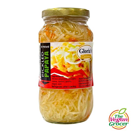Gloria's All Natural Pickled Papaya 370g (gluten-free)