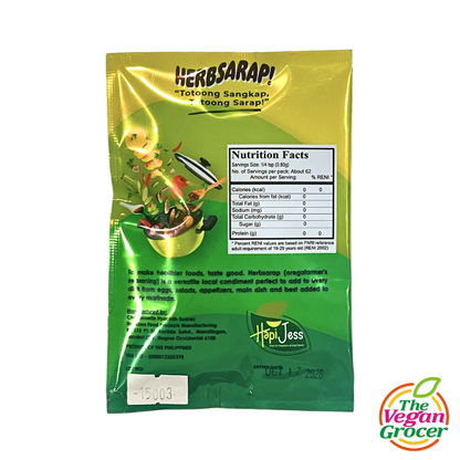 Hapi Jess Herbsarap 40g (Sir Jess Orega Farmer's Seasoning)