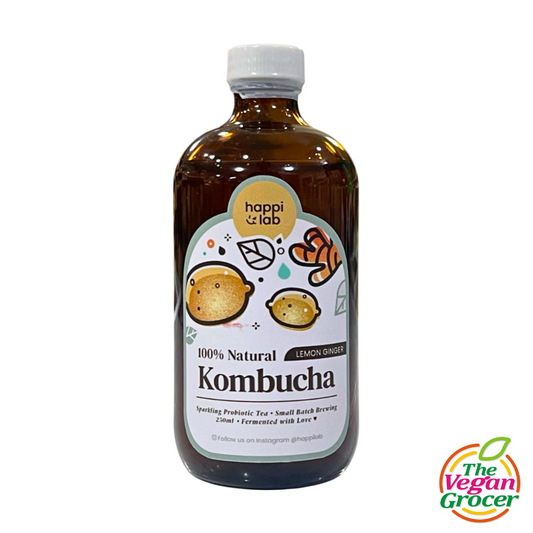 Happi Lab Kombucha Lemon Ginger 250mL (gluten-free)