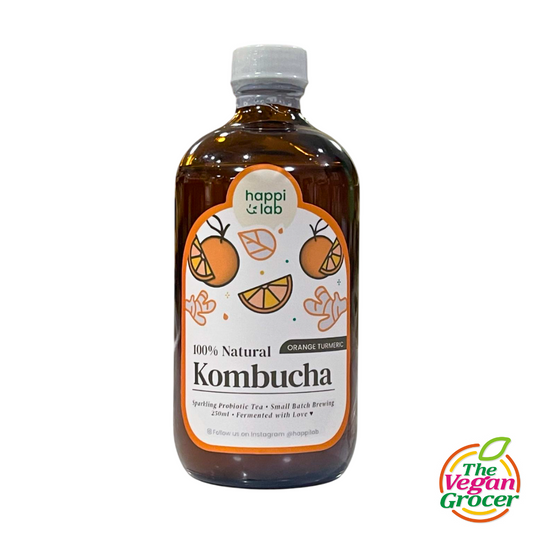 Happi Lab Kombucha Orange Turmeric 250mL (gluten-free)