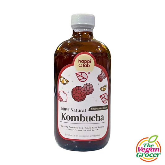 Happi Lab Kombucha Raspberry Lemon 250mL (gluten-free)
