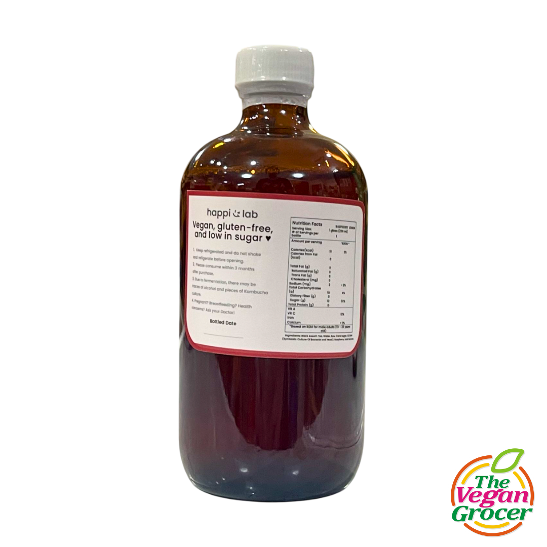 Happi Lab Kombucha Raspberry Lemon 250mL (gluten-free)