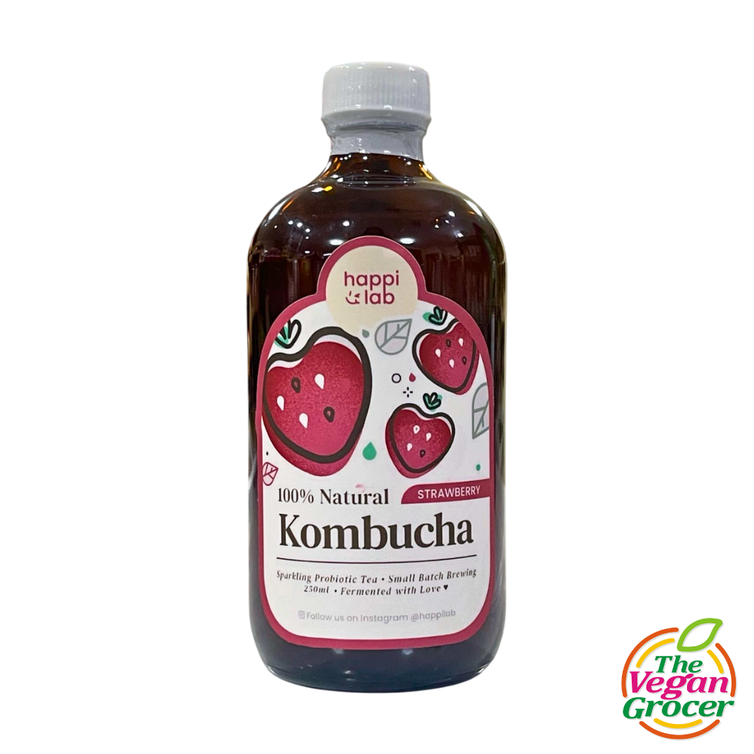 Happi Lab Kombucha Strawberry 250mL (gluten-free)