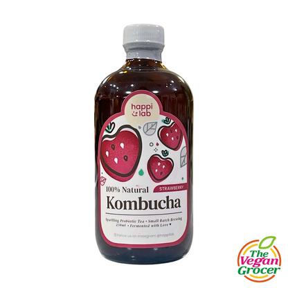 Happi Lab Kombucha Strawberry 250mL (gluten-free)