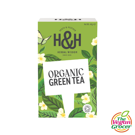 Heath & Heather Organic Pure Green Tea 20s