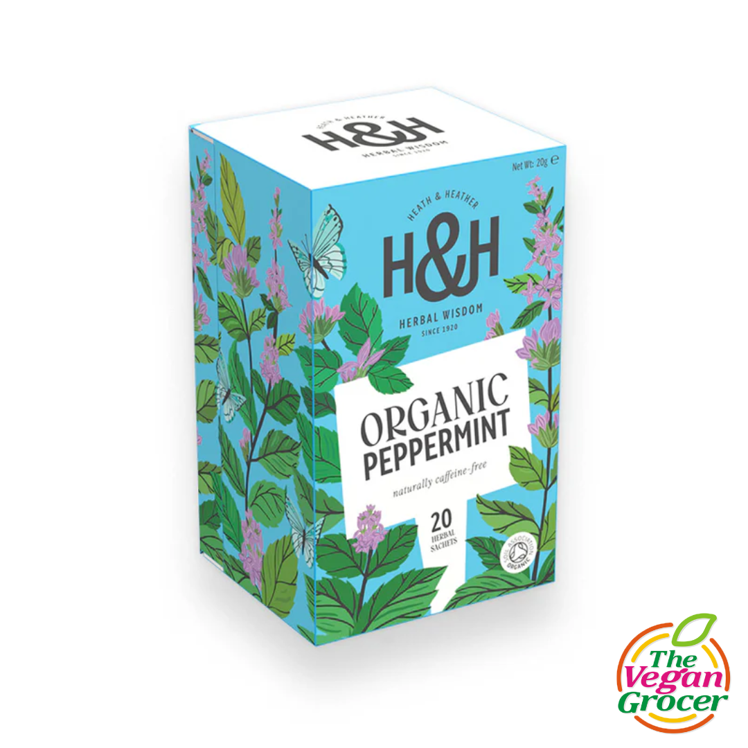 Heath & Heather Organic Peppermint Tea 20s