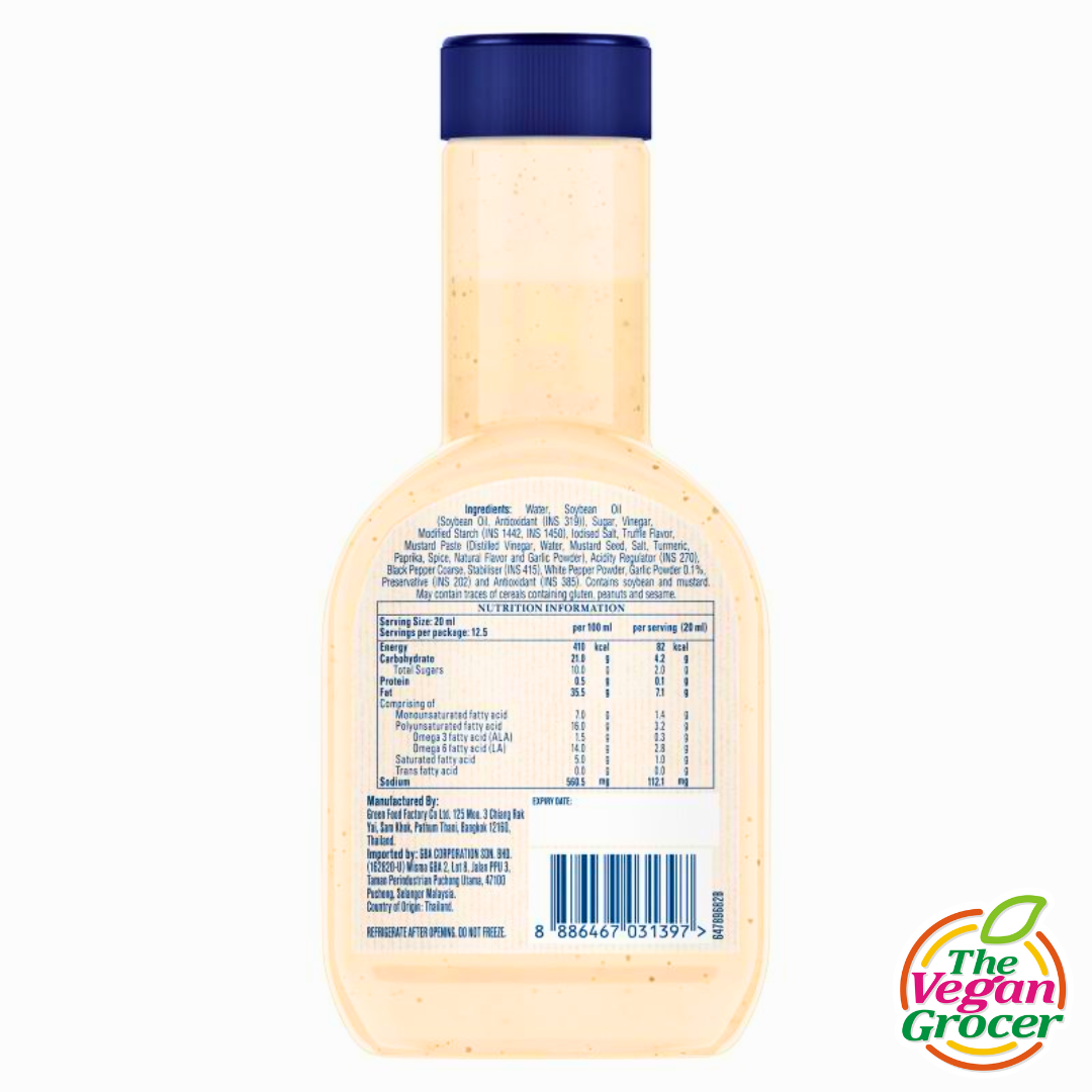Hellmann's Plant-based Truffle Salad Dressing 250mL