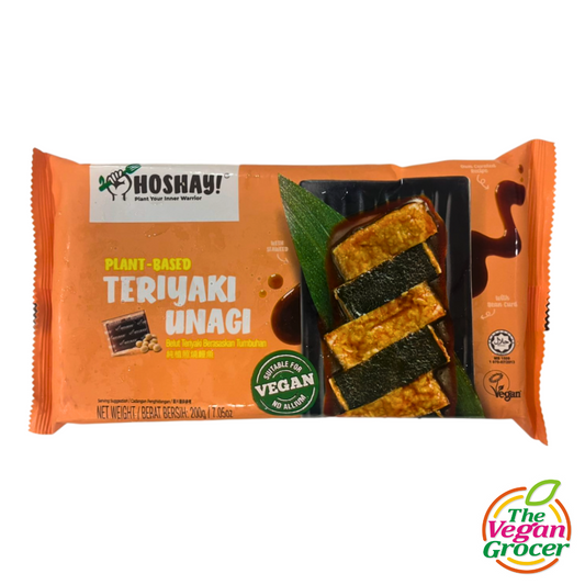 Hoshay Plant-based Teriyaki Unagi 200g (allium-free)