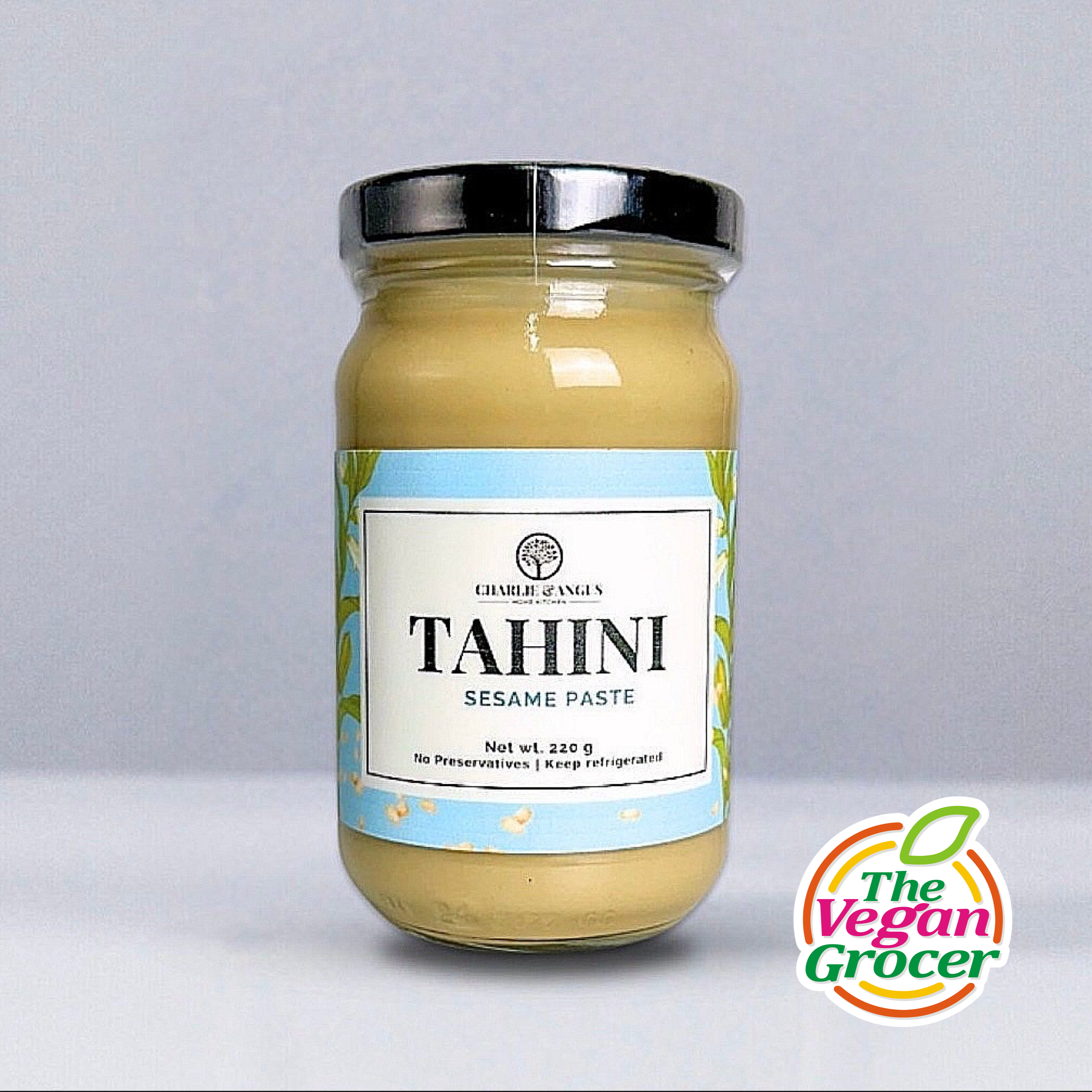 Charlie and Angus Tahini Sesame Paste 220g (gluten-free) – The Vegan ... Charlie and Angus Tahini Sesame Paste 220g (gluten-free) – The Vegan ...