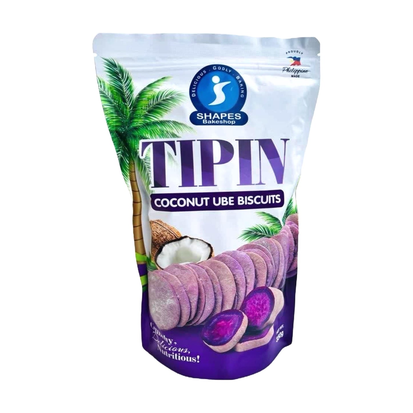 Tipin Coconut Ube Biscuit 350g