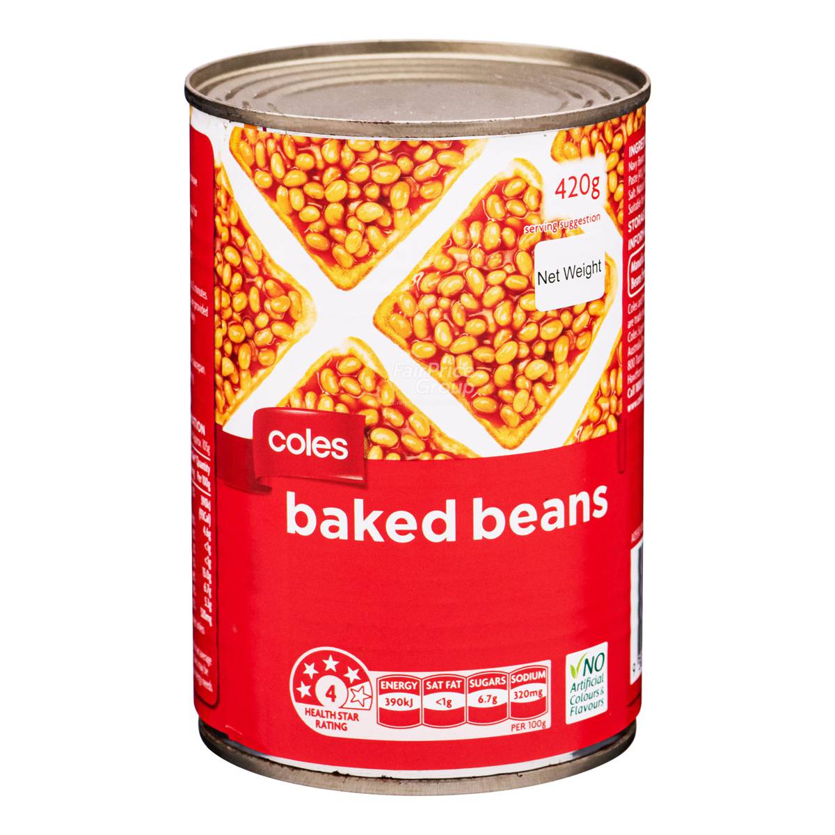 Coles Baked Beans 420g