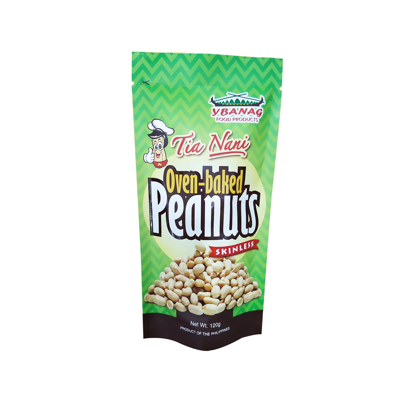 Tia Nani Oven Baked Peanuts 120g