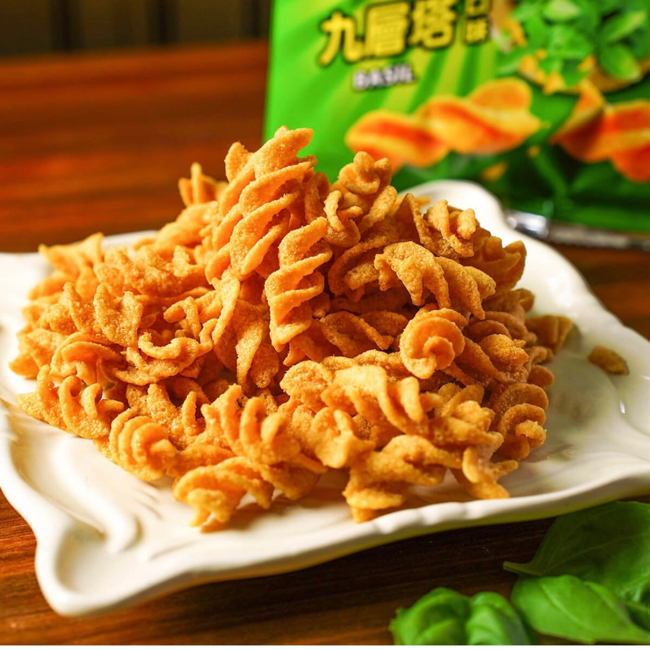 Koloko Pea Crackers Basil Flavor 48g The Vegan Grocer Ph