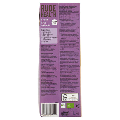 Rude Health Brown Rice Drink 1L