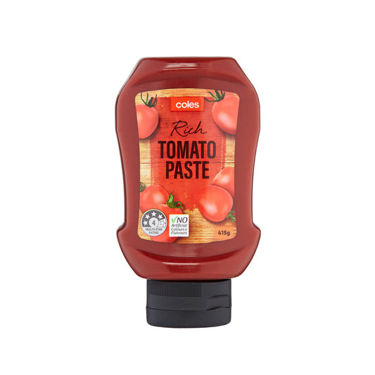 Coles Rich Tomato Paste 415g