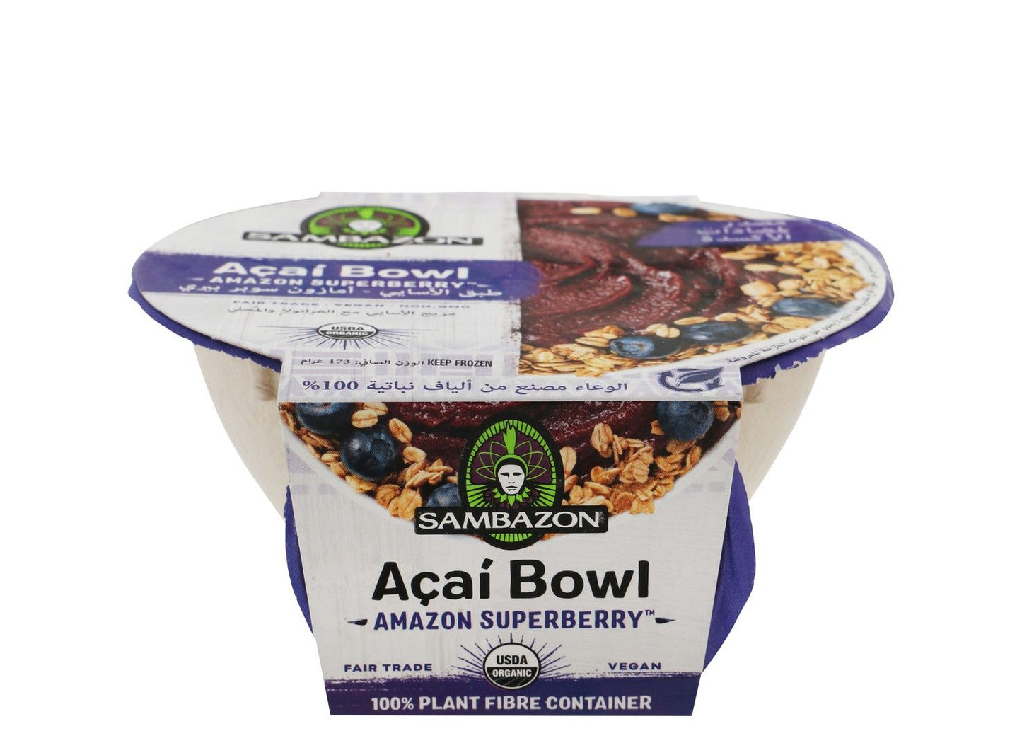 Sambazon Ready to Eat Organic Açaí Bowl w Granola 173g