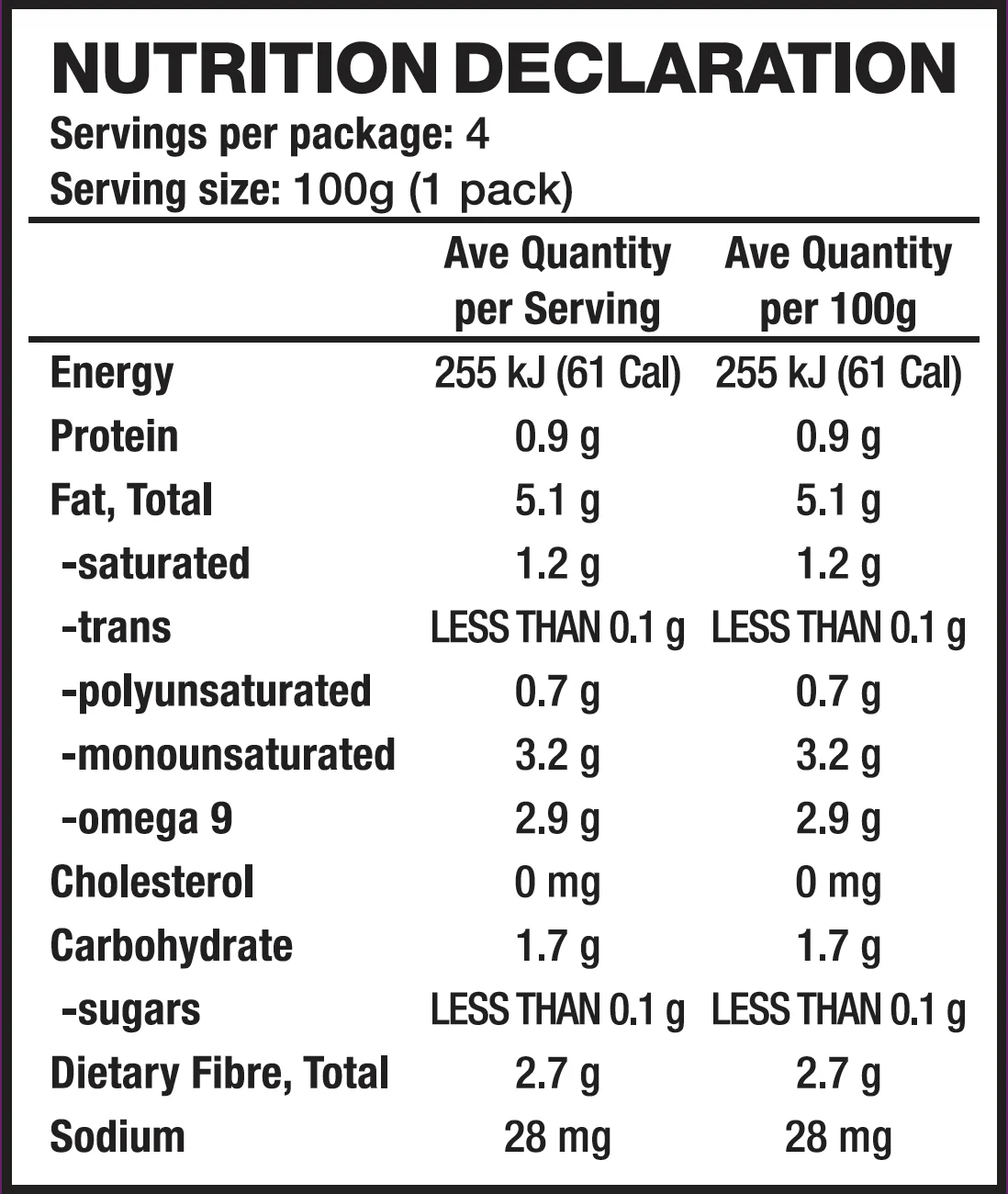 Sambazon Organic Acai Berry Superfruit Pack Unsweetened 400g (100g x 4)