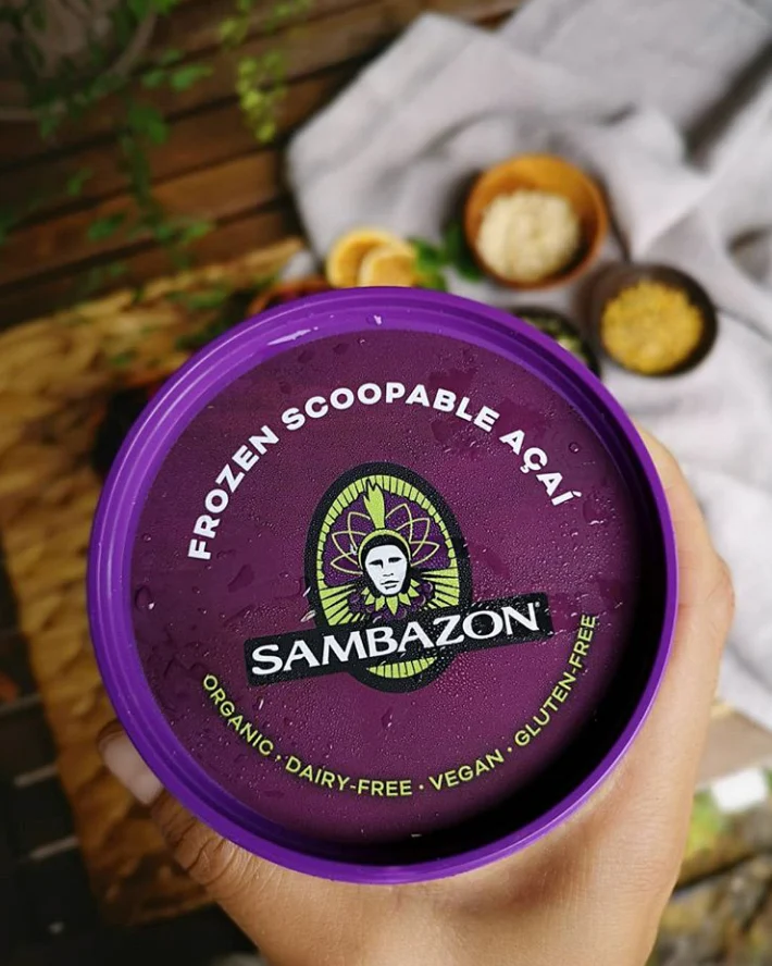 Sambazon Frozen Scoopable Acai Sorbet 500mL