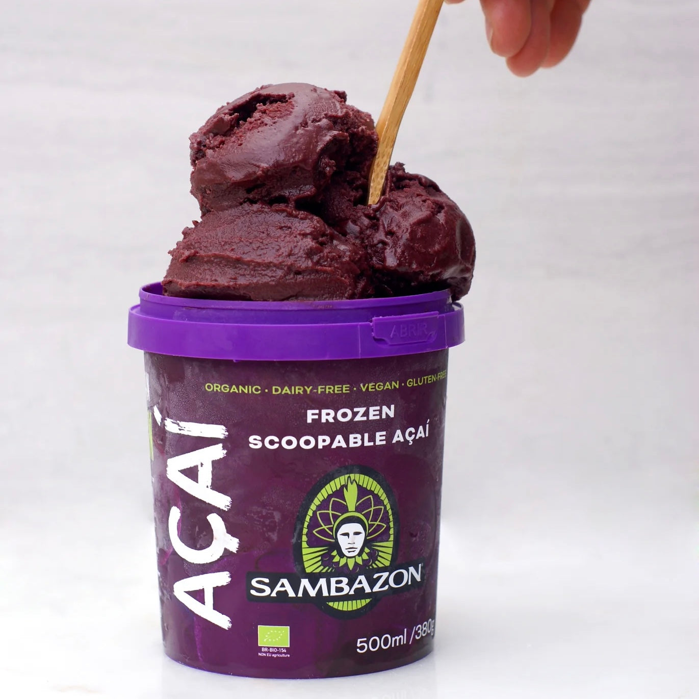 Sambazon Frozen Scoopable Acai Sorbet 500mL