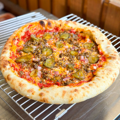 Gatto Pizza Cheeseburger Pizza