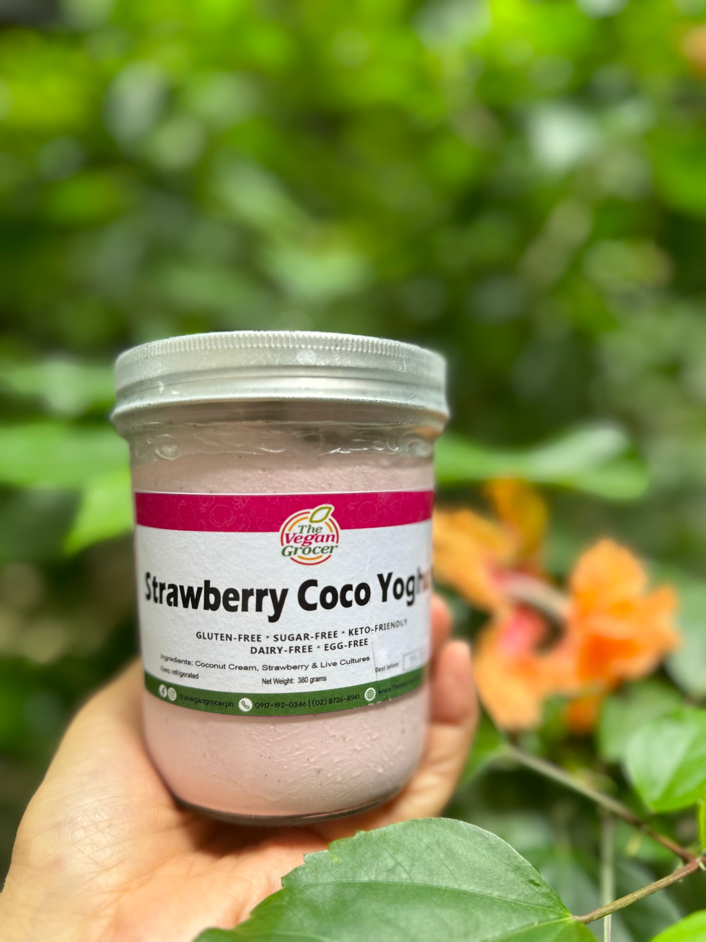 TVG Strawberry Coco Yoghurt 380g (gluten-free)