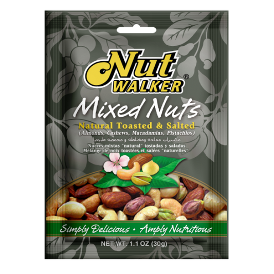 Nutwalker Mixed Nuts Toasted & Salted 30g