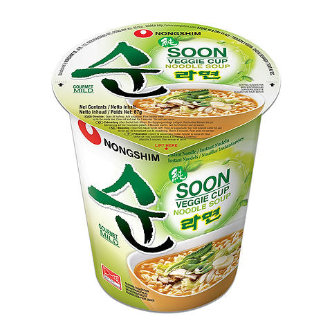 Nongshim Soon Veggie Ramyun Noodle Soup