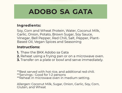 BKK Vegan Adobo sa Gata 300g