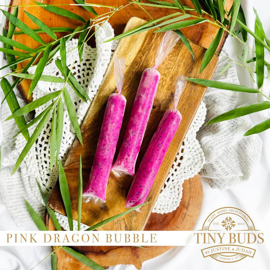 Tiny Buds Vegan Ice Candy Pink Dragon Bubble