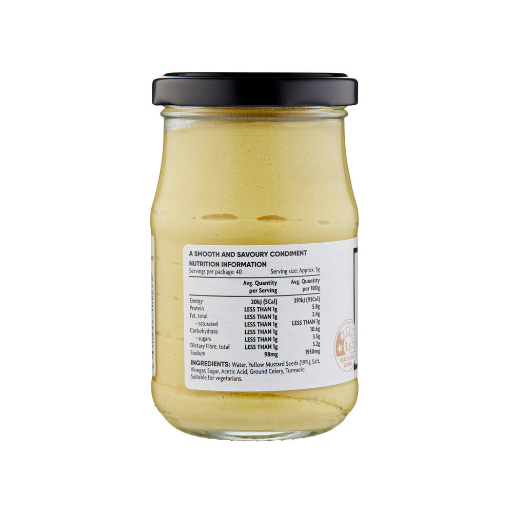 Coles Vegan Dijon Mustard 200g