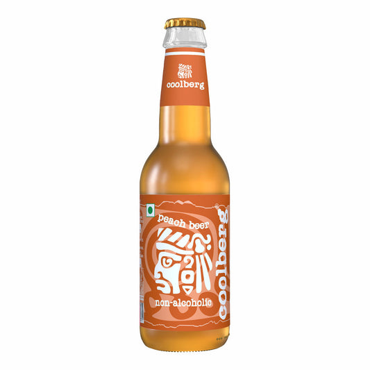 Coolberg Peach Non-alcoholic Beer 330mL (Halal)