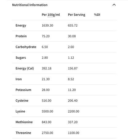 Coles Perform Elite Plant High Protein 40g